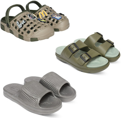 Acorn Men Slides(Multicolor , 9)