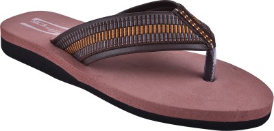 MCR Health Care Women Slippers(Brown , 10)