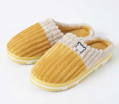 ONETARA Men Slides(Yellow , 6)