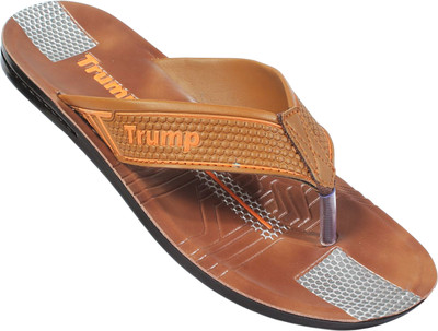 TRUMP Men Sandals(Tan , 8)