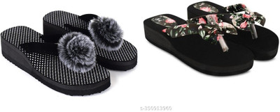 BOOMBEAUTY Women Slides(Multicolor , 3)