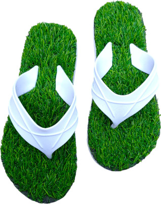 PARIE Men Slippers(White , 10)