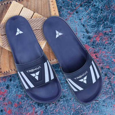 TREKIVA Men Slides(Navy , 10)
