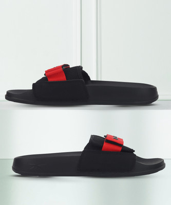 REEBOK Men Slides(Black , 8)