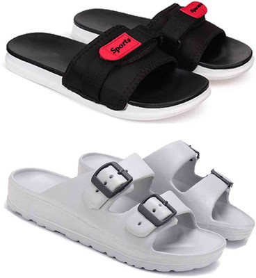 ORICUM Men Slides(Multicolor , 9)