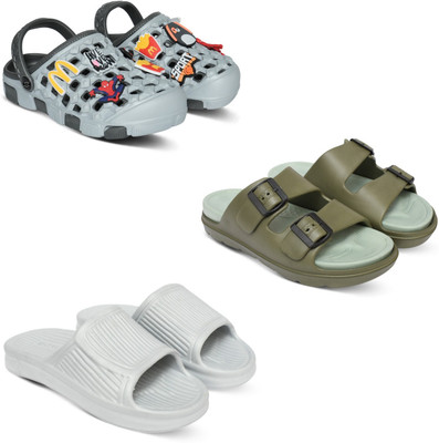 Acorn Men Slides(Multicolor , 8)
