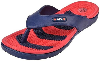 APL FOOTWEAR Men Flip Flops(Red , 10)