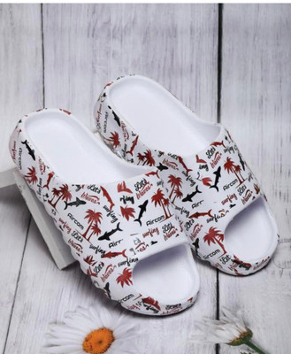Kecher Men Slides(Maroon , 9)