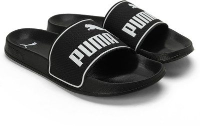 PUMA Men Leadcat 2.0 Slides(Black , 8)