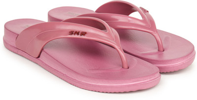 Skyultra Women Flip Flops(Purple , 5)