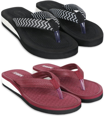 CIBEK Women Doctor step with Cibek comfortable extra soft daily wear slipper Flip Flops(Multicolor , 8)