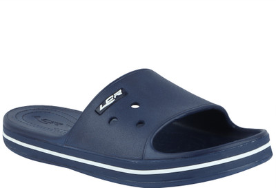 LANCER Men Slides(Blue , 7)