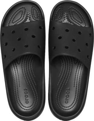 CROCS Men Classic 2.0 Slides(Black , 7 UK/India)