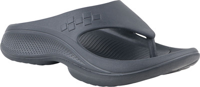 WELCOME Men Lightweight with Arch Support Durable Anti-Skid & Stylish Dailywear| Flip Flops(Grey , 7)