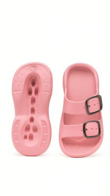 FOAMTEK Women Slides(Pink , 7)