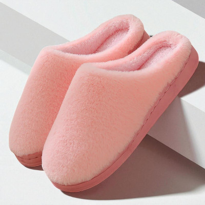 WOLVESDEN Women Flip Flops(Pink , 4)