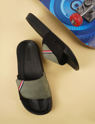 Mantas Men Slides(Green , 10)