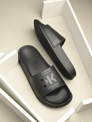 KILLER Men Slides(Black , 7)