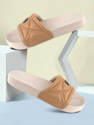 RED TAPE Women Slides(Beige , 7)