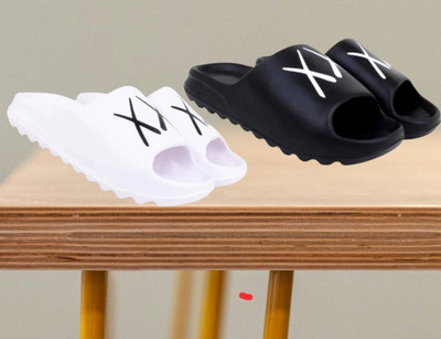 Ambit Men Slippers(Natural, Black , 9)