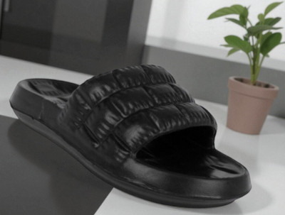 Auto Moxco Men Flip Flops(Black , 8)