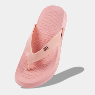 Wave Walker Women Flip Flops(Pink , 7)
