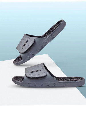 Bata Men Slides(Grey , 6)