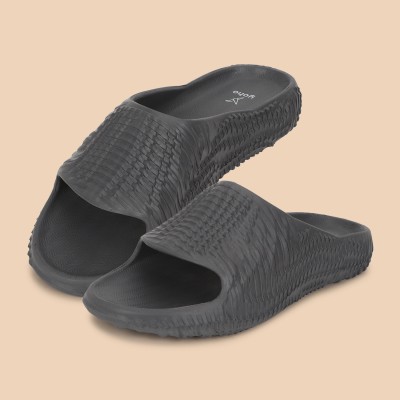 yoho Men Slides(Grey , 8)