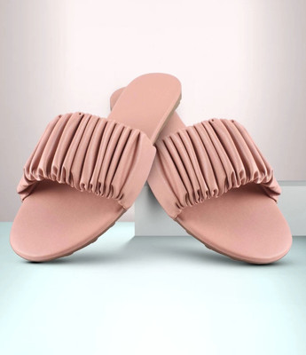 raj-rajeshwari collection Women Slides(Pink , 8)