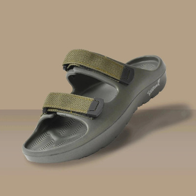 Smoothlite Men Slippers(Olive , 8)