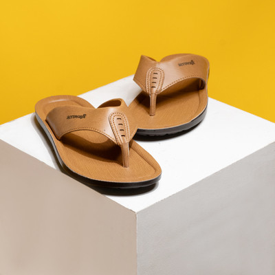 aerowalk Men Slippers(Tan , 10)