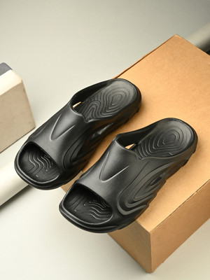 HRX by Hrithik Roshan Men Slides(Black , 10)