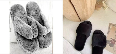 rexizone Women Slides(Maroon, Black , 5)