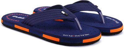 EVOK Men Super Soft|Ortho Care Slipper|Orthopedic|Stylish|Comfortable Slippers(Orange, Blue , 7)