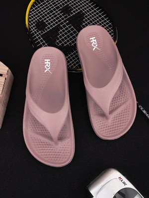 HRX by Hrithik Roshan Women Ultra-Lightweight & Flexible EVA Slip-On for All-Day Comfort Flip Flops(Pink , 3)