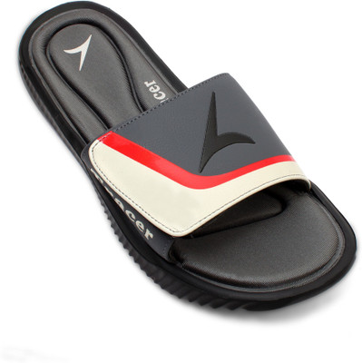 TRACER Men Flip Flops(Grey , 9)