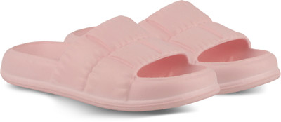LNT FASHION Men Flip Flops(Pink , 7)