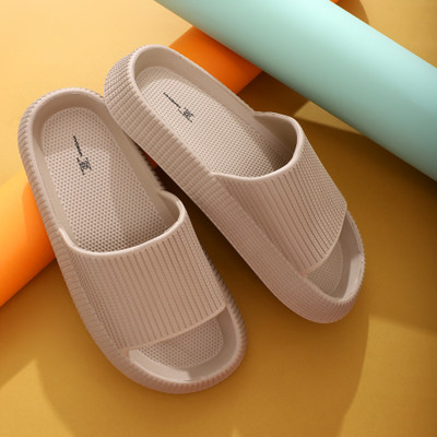 Hygear Men Slides(Beige , 8)