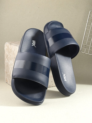 HRX by Hrithik Roshan Men Slides(Navy , 8)