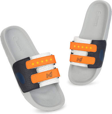 Chupps Men MI GLORY Powergrip Slides(Orange , 7)
