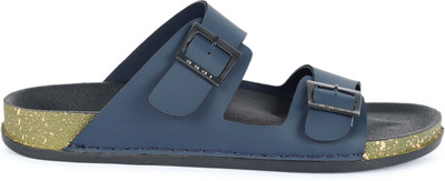 aadi Men Slides(Navy, Black , 10)