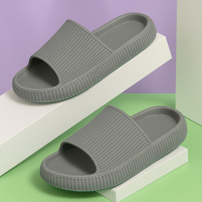 Aloveswalk Men Slides(Grey , 6)