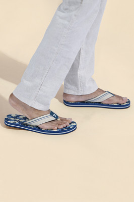 Neemans Men Flip Flops(Blue , 11)