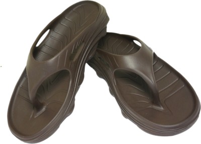 Doubleu Men Men Riva Thong C Brown Flip Flops(Brown , 8)