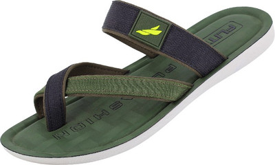 FLITE Men Flip Flops(Green , 8)
