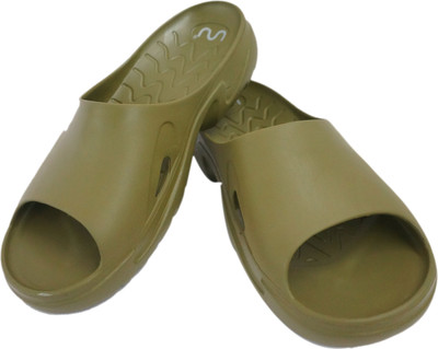 Doubleu Men Men Roma Slide OLIVE Slider Slides(Olive , 8)