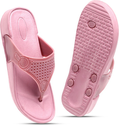 TAFFRAL Women Trending Stylish Lightweight Comfort Slipper Flip Flops(Purple , 7)
