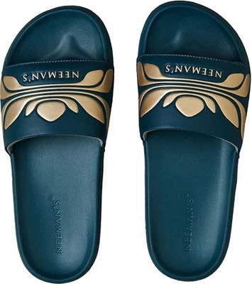 Neemans Women Slides(Navy , 6)