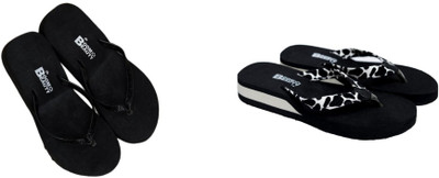 BOOMBEAUTY Women Flats(Black , 4)