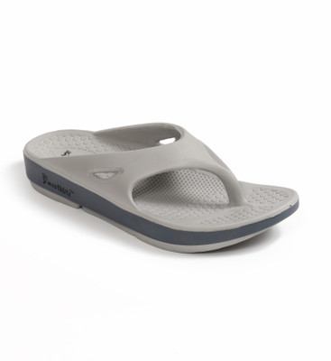 Smoothlite Men Flip Flops(Grey , 10)